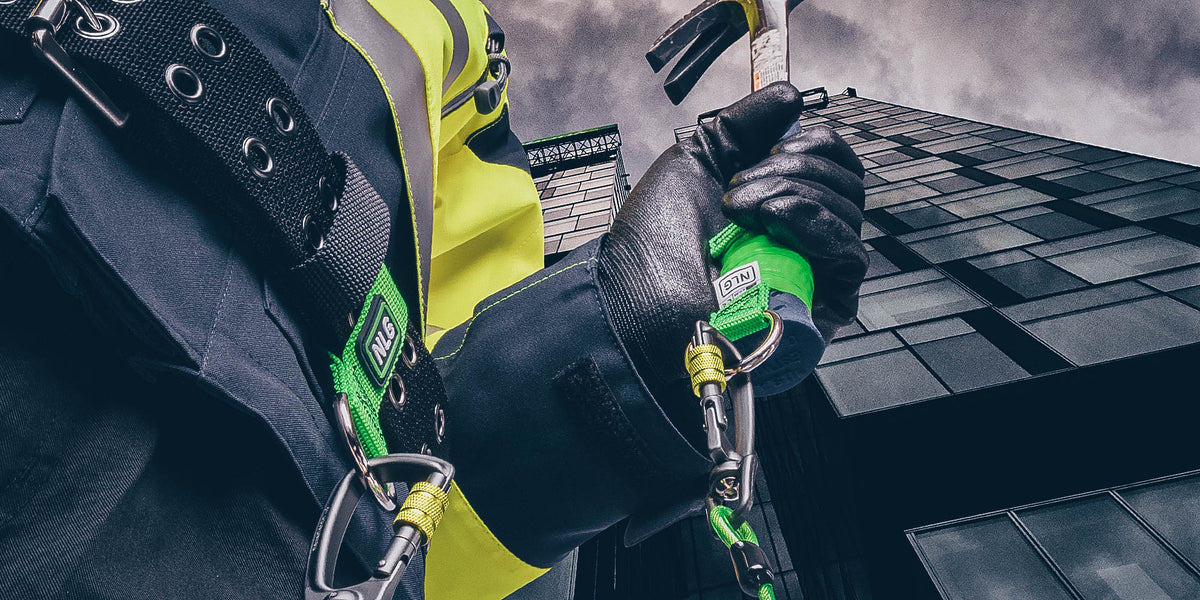 What correct tool tethering looks like: a photo guide to the best tool lanyards and tethers.
