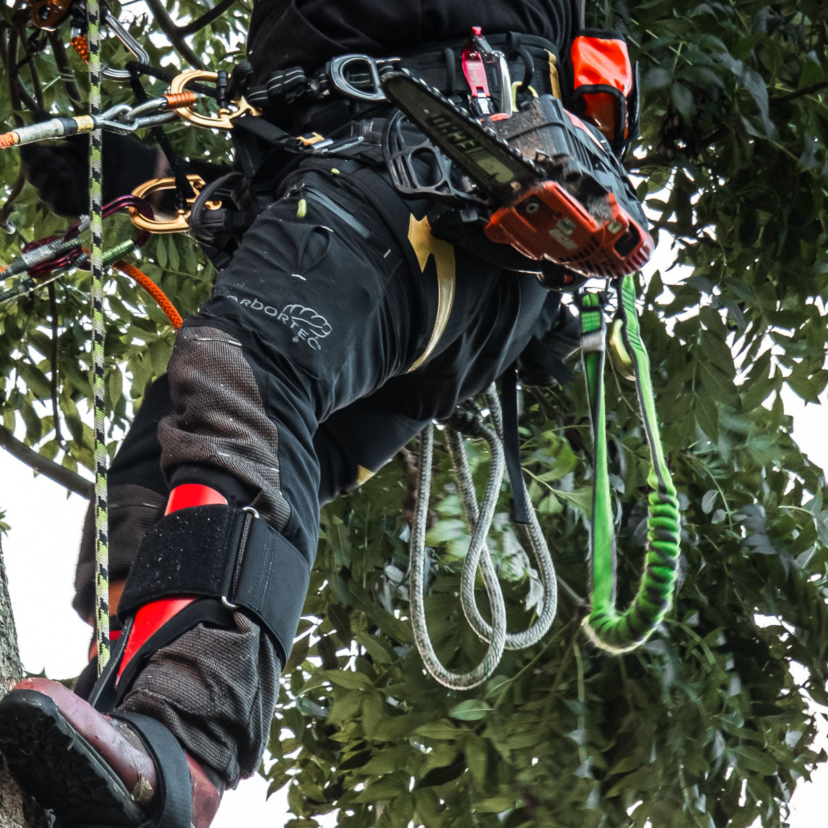 NLG Super Bungee Chainsaw Lanyard, O-Ring